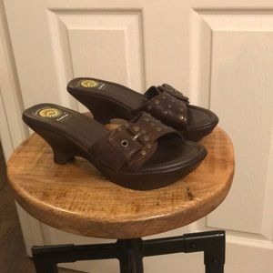 Earth Spirit Brown Leather Chicot Comfort Size 8